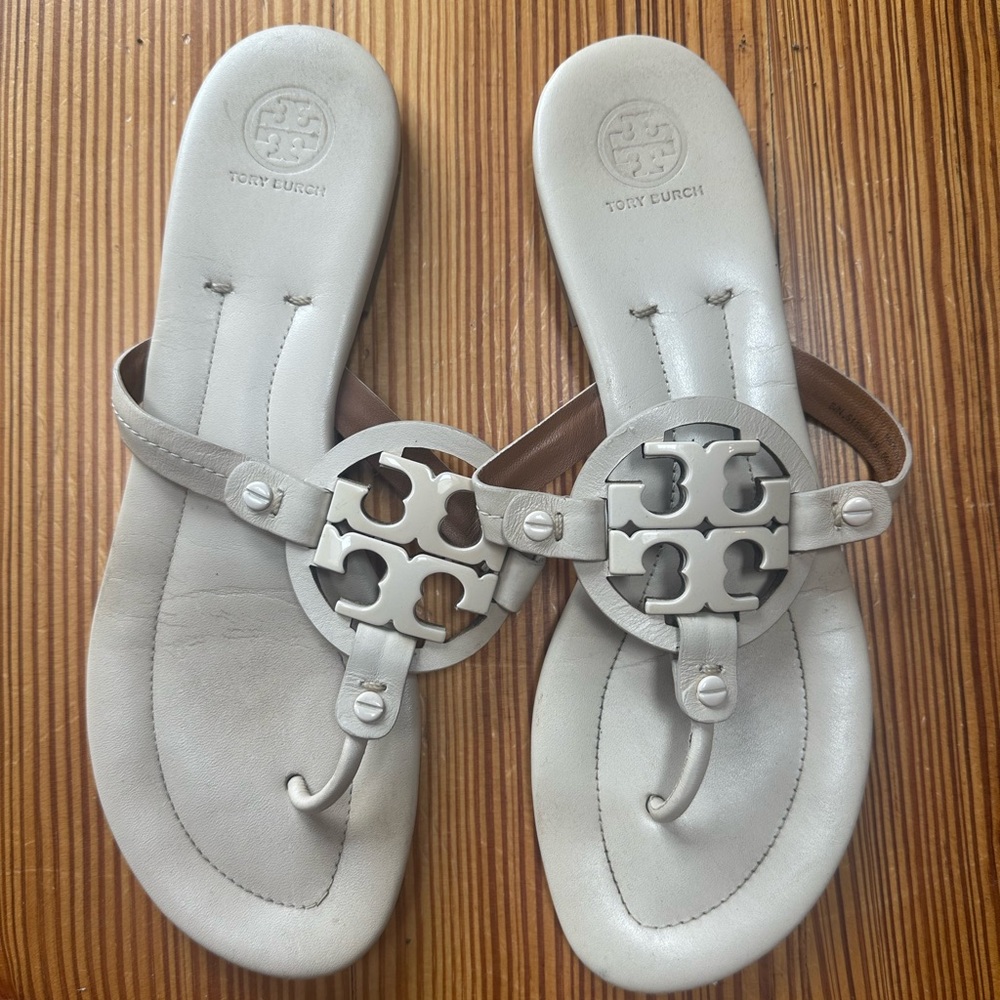 Tory Burch Nude Sandals size 10.5